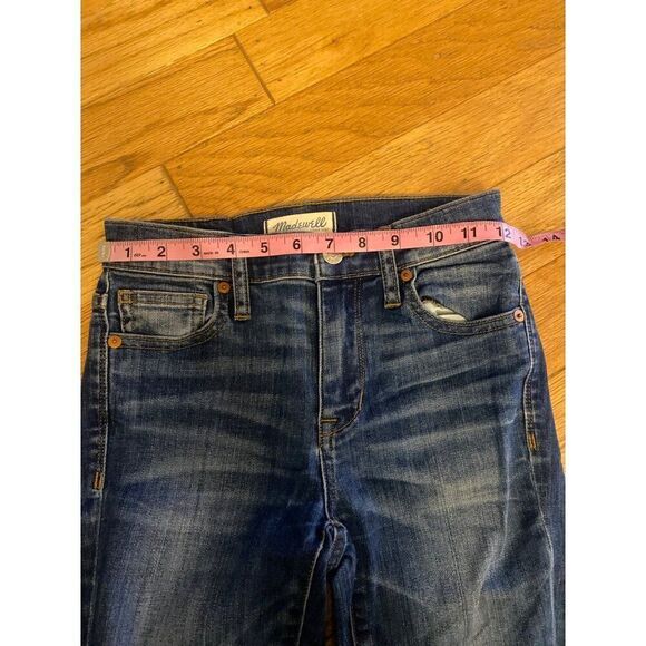 Madewell High Riser Skinny women's dark wash casualJeans Size 24 - Picture 7 of 9